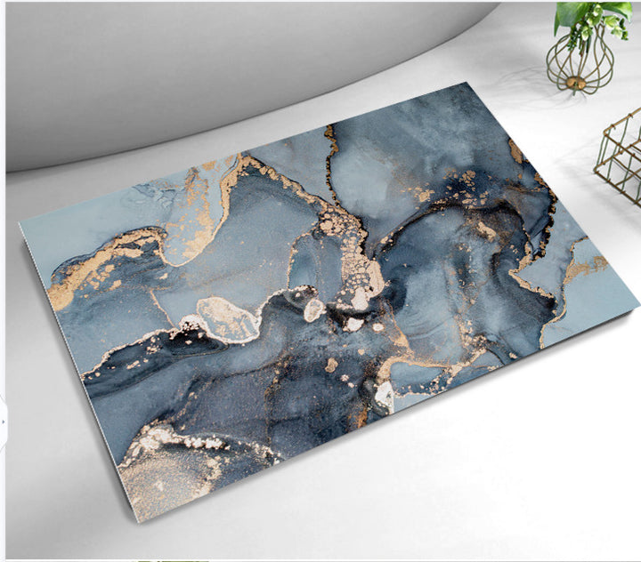Luxurious Abstract Design Bath Mat Kalsten