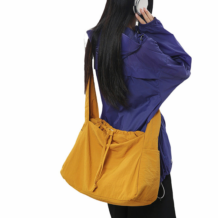 Lightweight Drawstring Shoulder Bag Kalsten