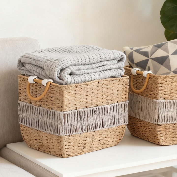 Natural meadows storage basket Kalsten