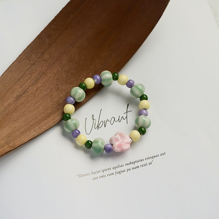 Heart-Shaped Beaded Bracelet Kalsten