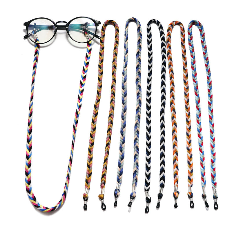 Colorful Braided Eyewear Chain Kalsten