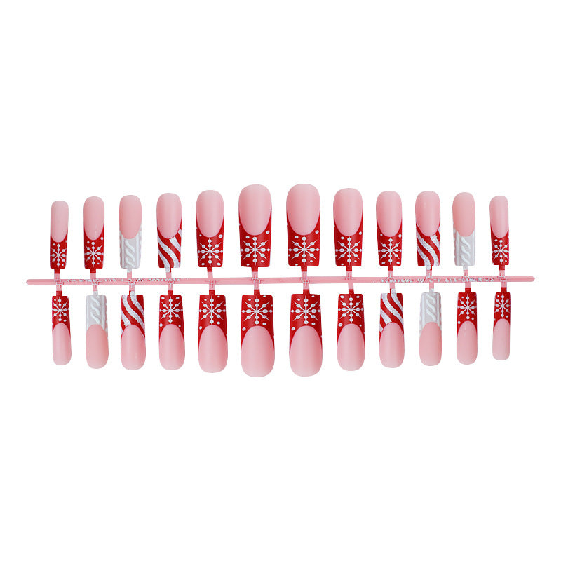 Festive Holiday Press-On Nail Art Set Kalsten