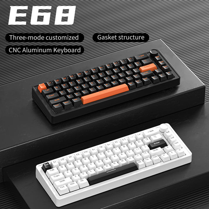 Wireless Mechanical Keyboard with Customizable Backlit Features Kalsten