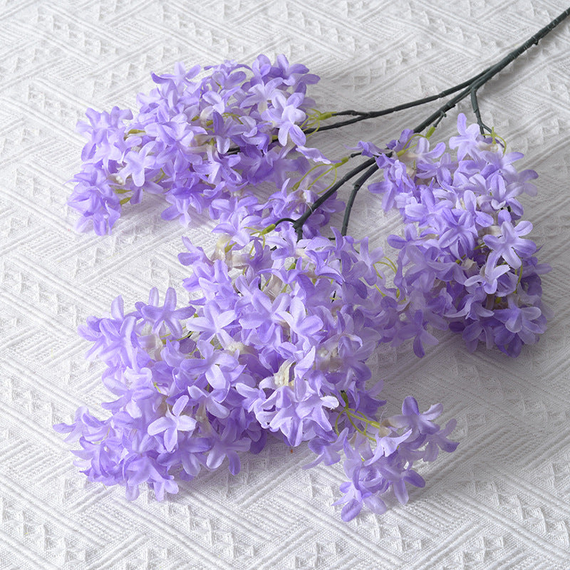Artificial Floral Orchid Branch Decoration