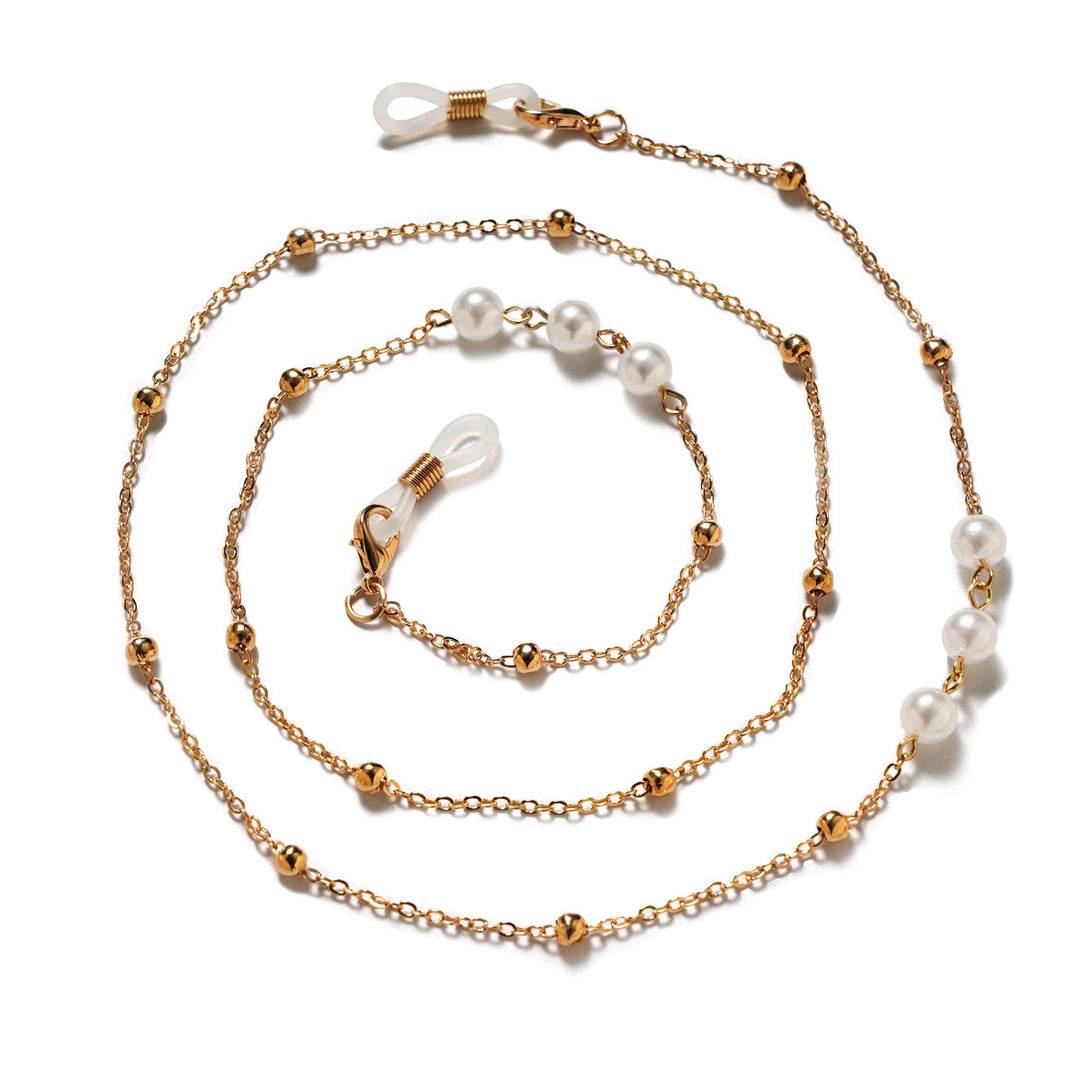 Elegant Faux Pearl Eyewear Chain Kalsten
