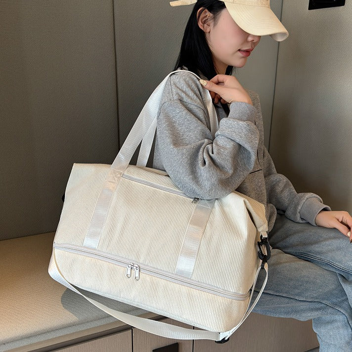 Corduroy Travel Weekender Bag Kalsten