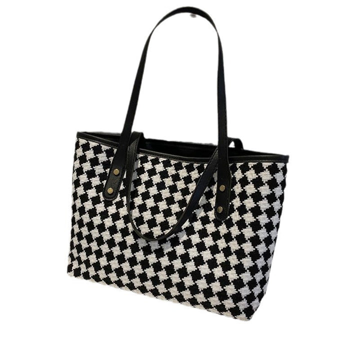 Decorative Woven Tote Bag Kalsten