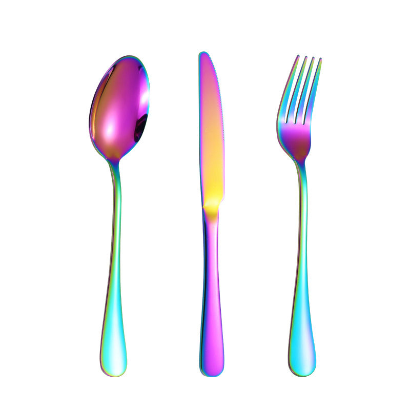 Elegant stainless steel cutlery set with ergonomic handle Kalsten
