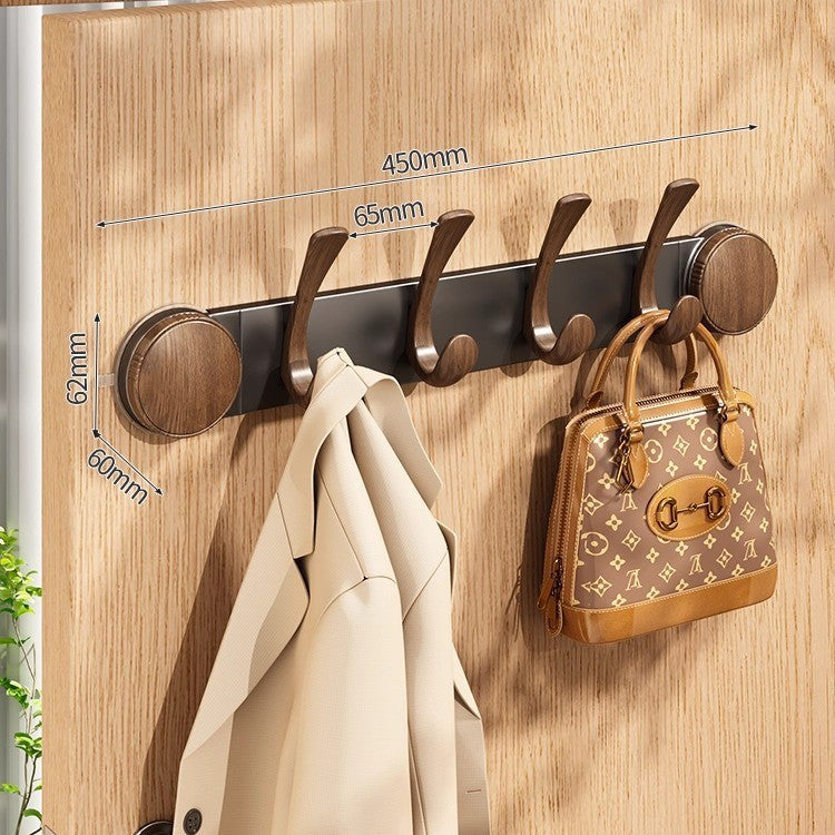 Stylish Wall-Mounted Coat and Bag Hook Rack Kalsten
