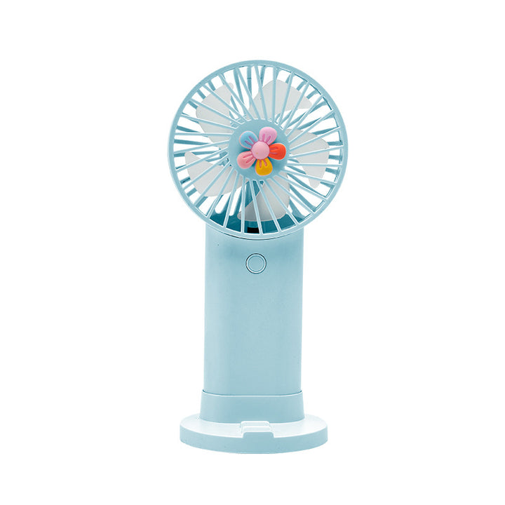 Unisex Portable Hand Fan with Rechargeable Battery and USB Port Kalsten
