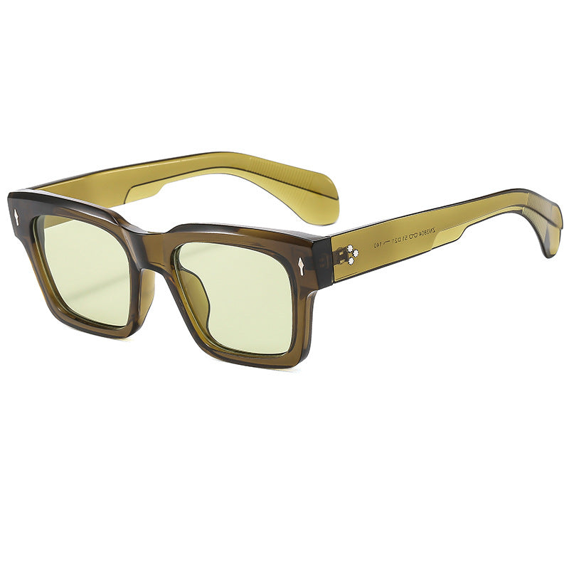 Ladies Square Sunglasses with Luxurious Frame and Protective UV Filter Kalsten