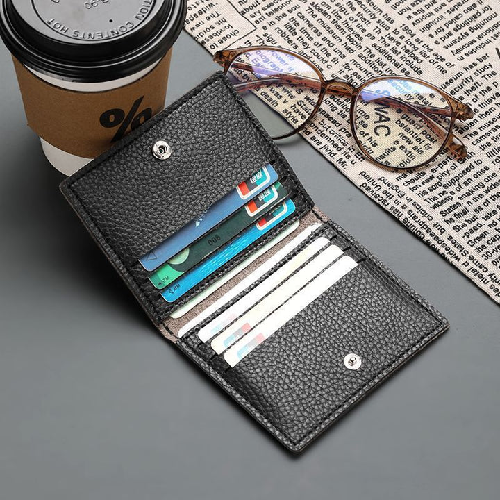 RFID-Blocking Leather Card Holder Kalsten