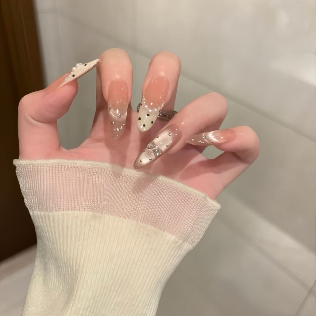 Luxury Glittered Press-On Nail Set Kalsten