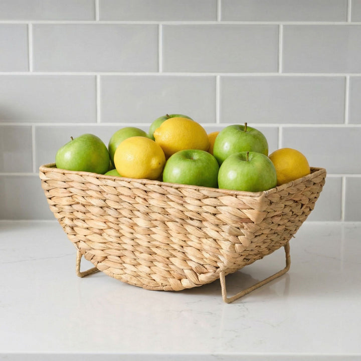Decorative basket for storing blankets and magazines Kalsten