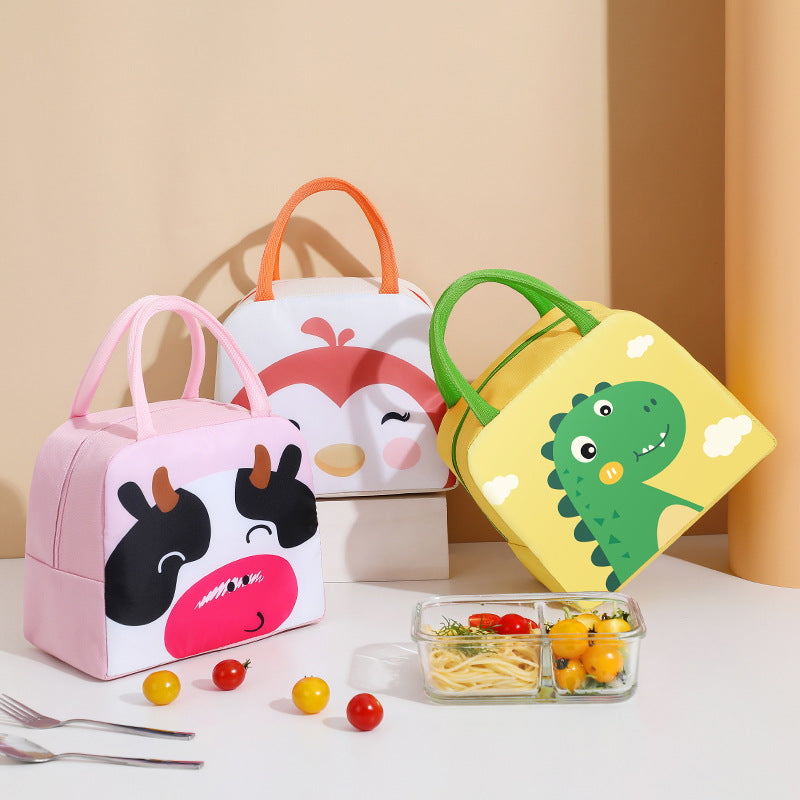 Fun and Playful Fox-Themed Insulated Lunch Bag
