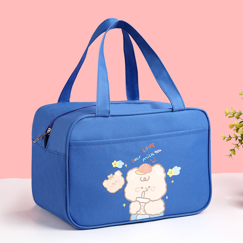Cute Bear-Themed Insulated Lunch Carrier Kalsten