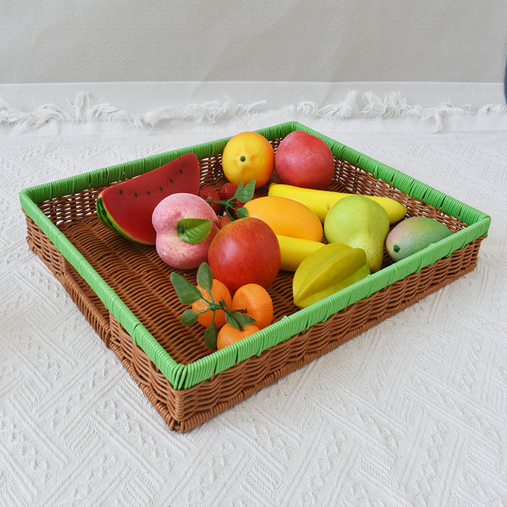 Multi-Functional Woven Serving Tray Kalsten