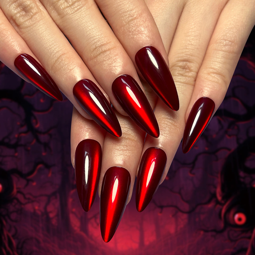 Glossy Stiletto Press-On Nail Set Kalsten