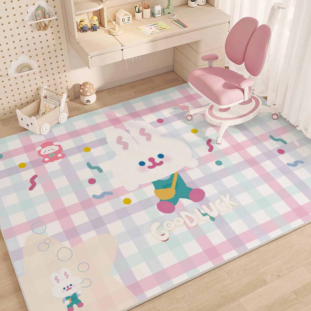 Playful Cartoon-Themed Area Rug