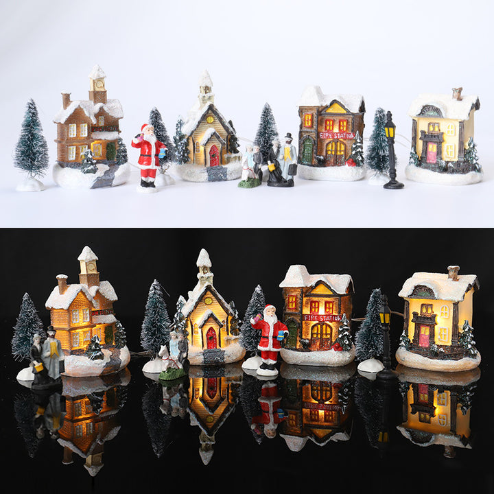Christmas Village Decoration Set Kalsten
