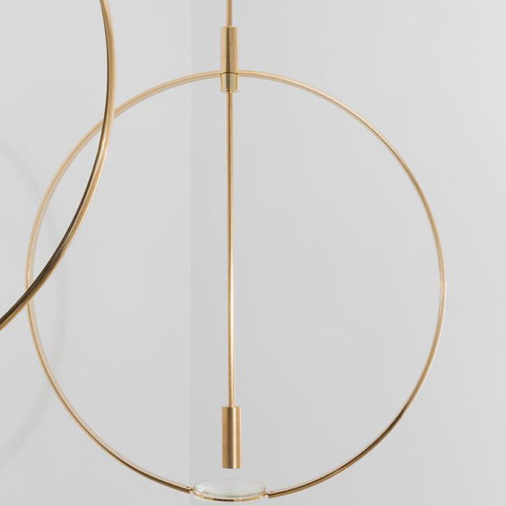 Circular Pendant Light Fixture