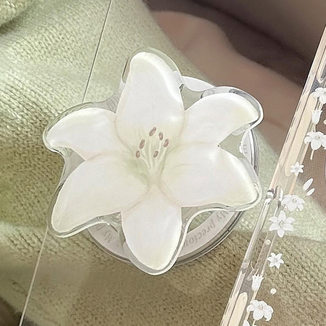 Luxury Hand Mirror in Floral Design Kalsten