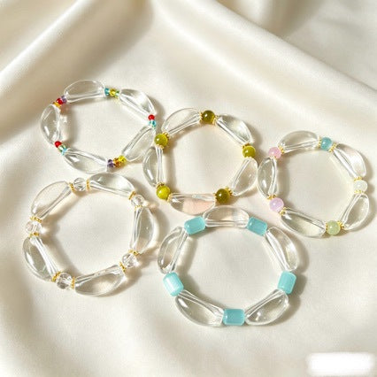 Elegant Crystal Beaded Bracelet Kalsten