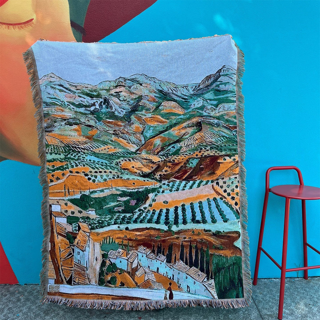 Artistic Graphic Throw Blanket
