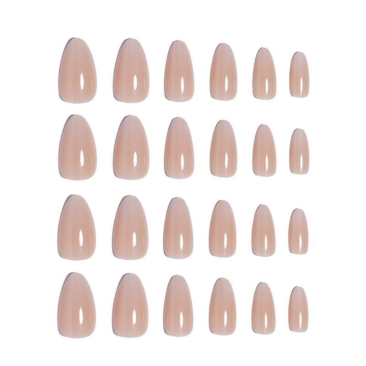 Natural Glossy Press-On Nail Tips Kalsten