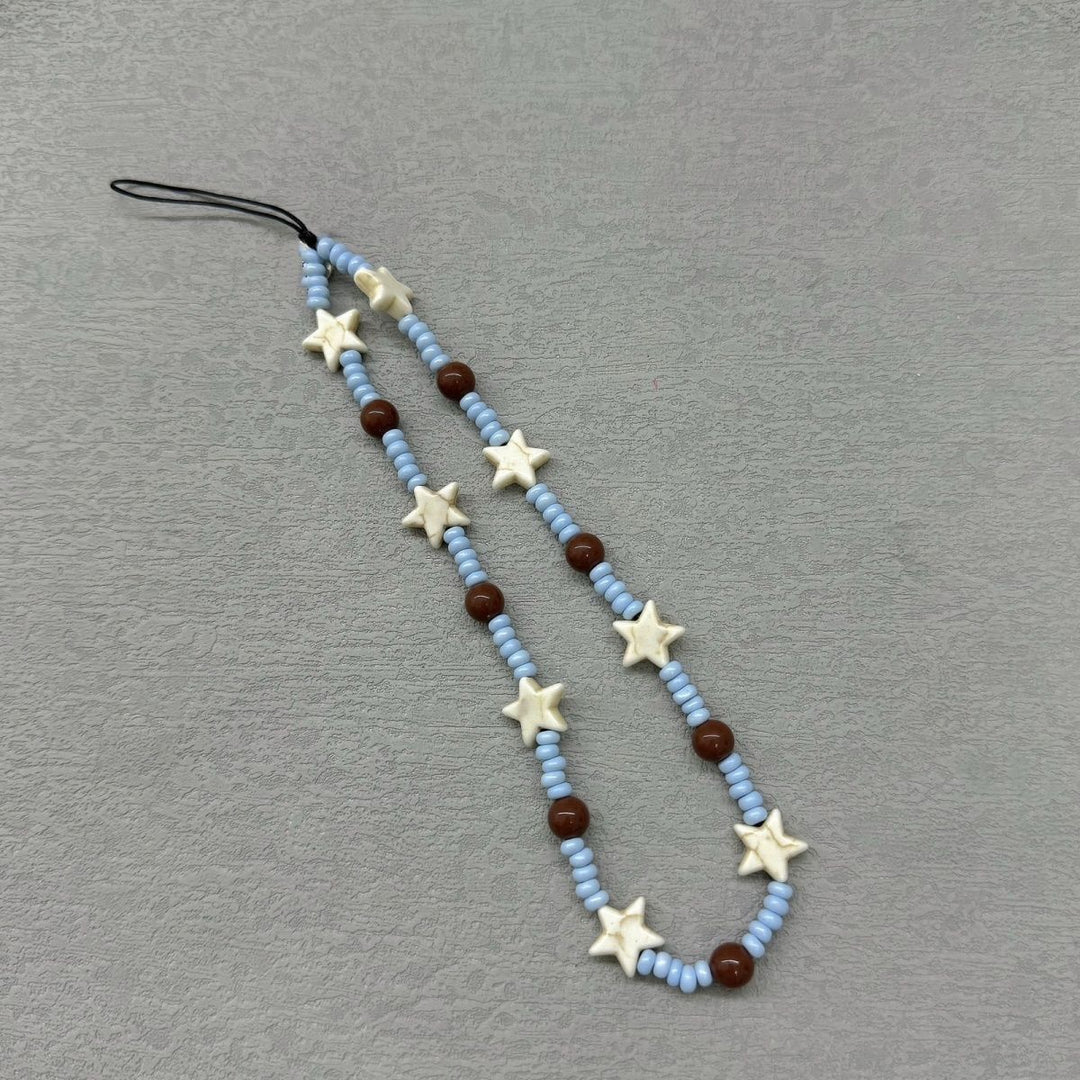 Star and Bead Phone Charm Kalsten