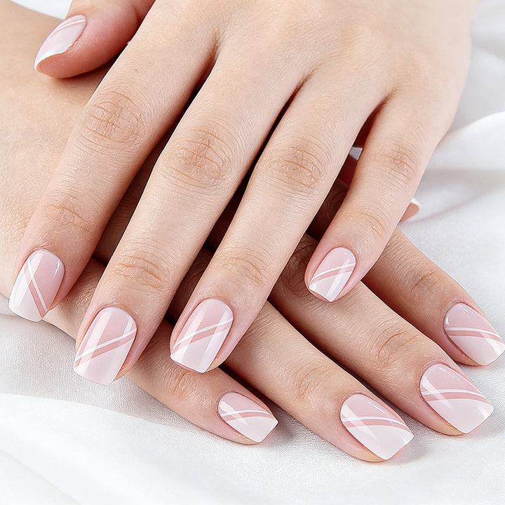 Elegantly Designed Geometric Nail Art Set Kalsten
