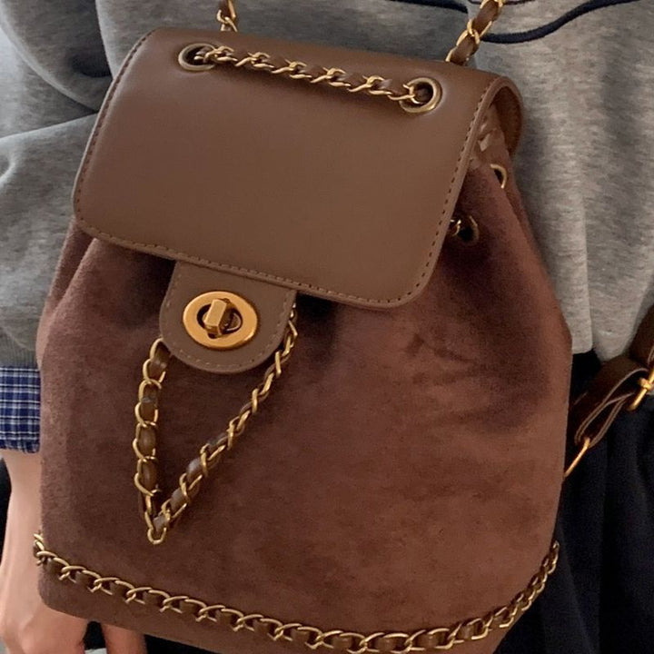 Premium Suede Backpack Kalsten