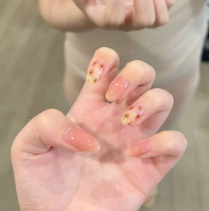 Artistic Heart Pattern Nail Art Extensions Kalsten