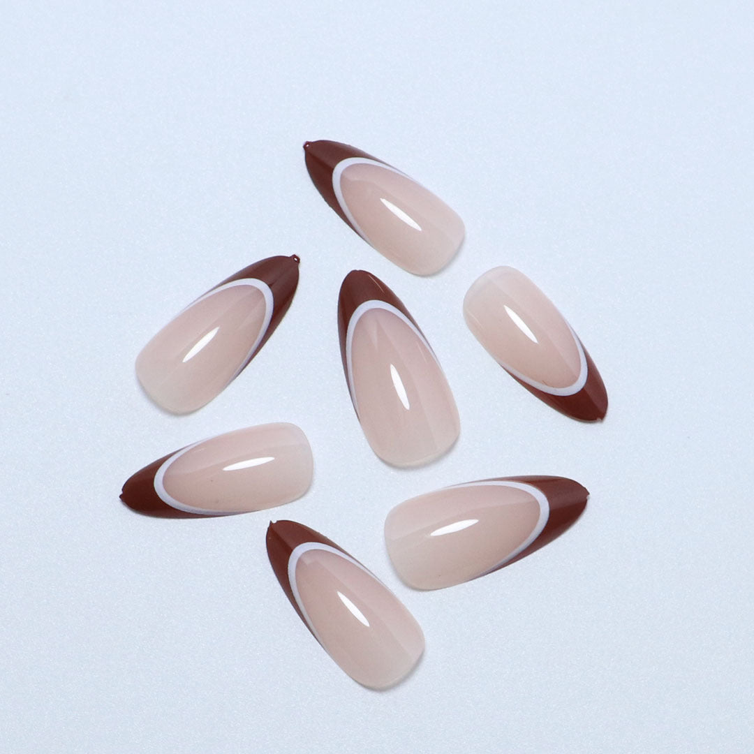 Premium Natural Finish Press-On Nail Tips Kalsten