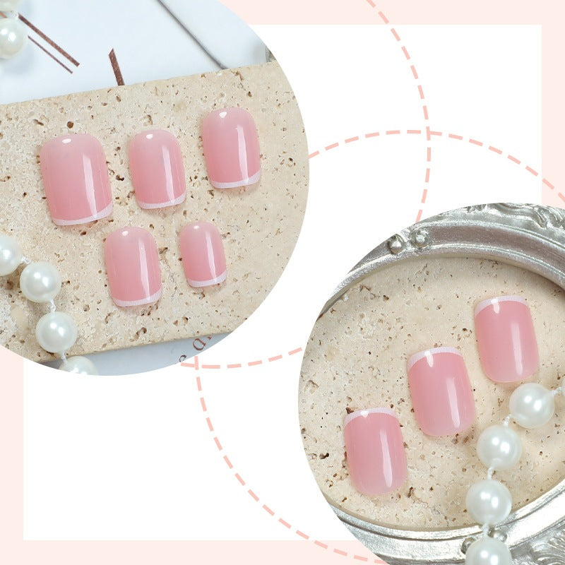 Acrylic nail set with elegant, high-gloss nails Kalsten