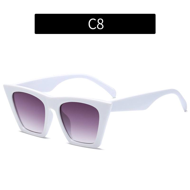 Unique Geometric Oversized Sunglasses