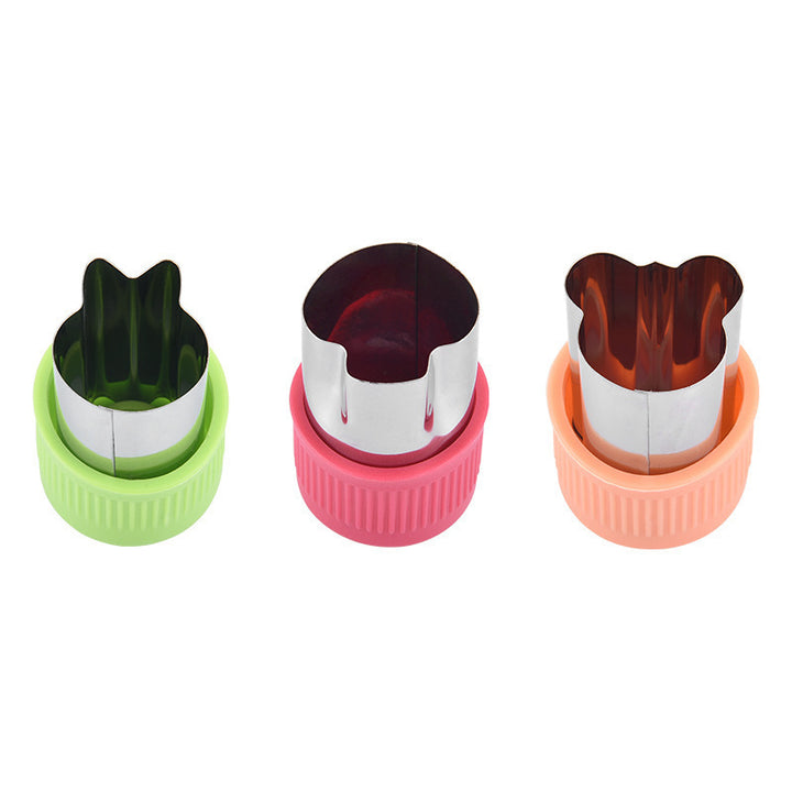 Cookie cutter set with antibacterial silicone and stainless steel molds Kalsten