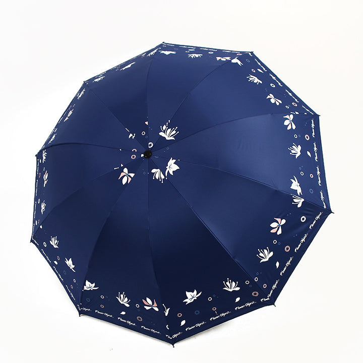 Women elegant umbrella with floral print design Kalsten