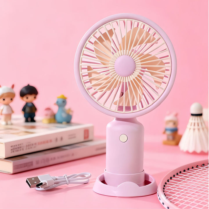 Portable Mini Fan with Cute Animal Design Kalsten