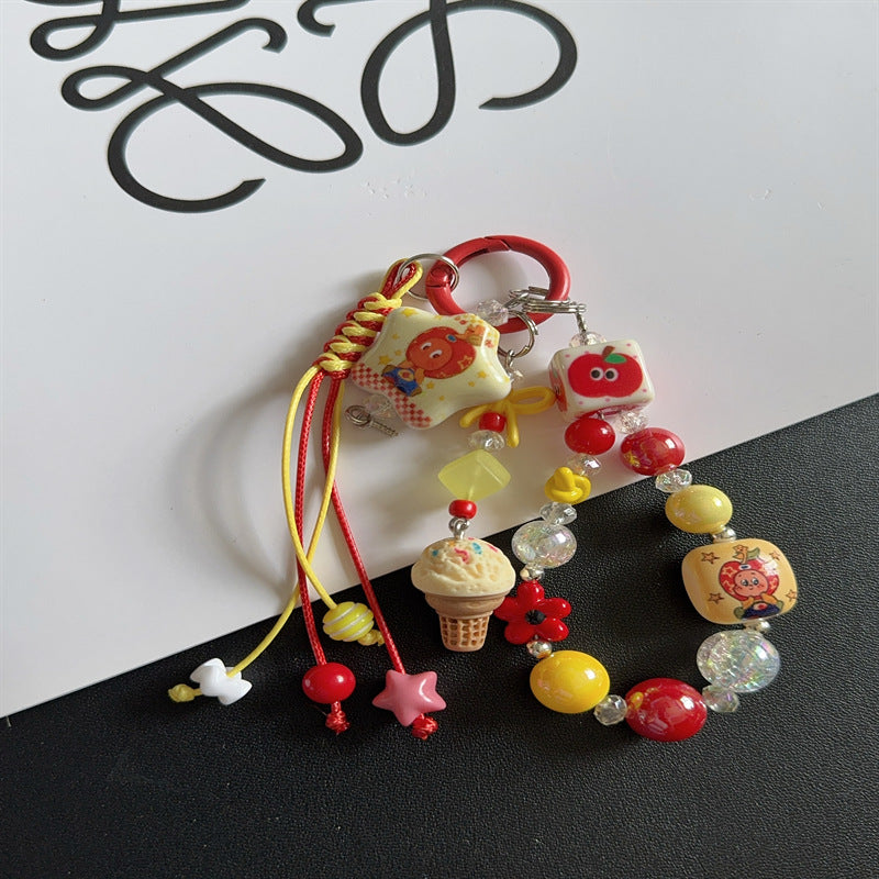 Playful Themed Charm Keychain Kalsten 1790135048
