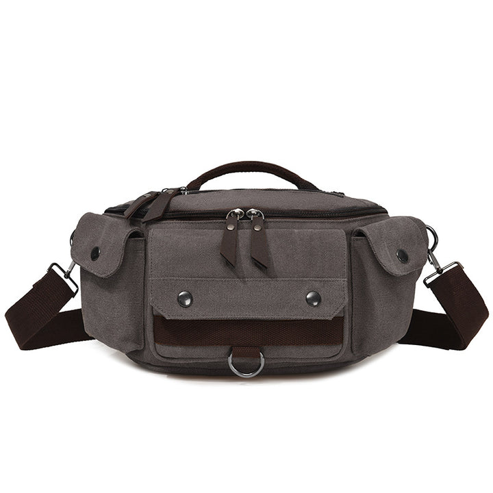 Durable Canvas Utility Crossbody Bag Kalsten