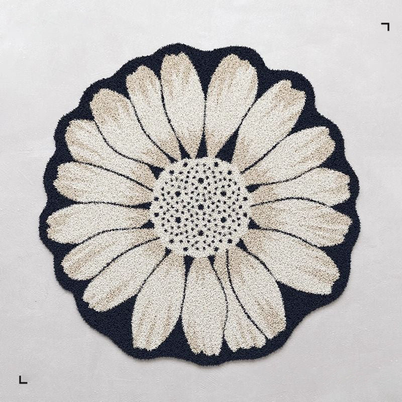 Floral Shaped Area Rug  1789754099