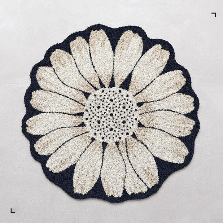 Floral Shaped Area Rug  1789754099