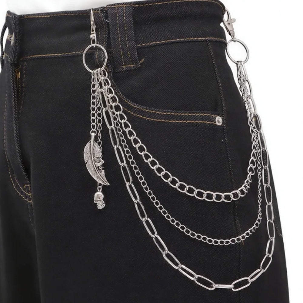 Fashionable chain pendant belt Kalsten