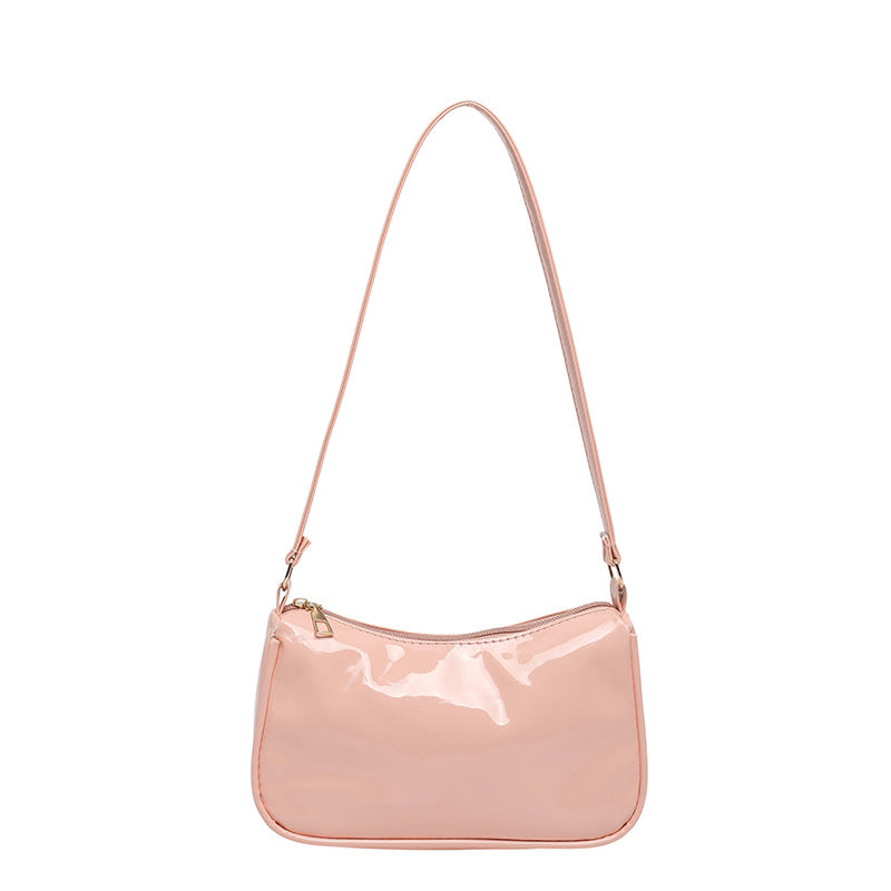 WoGlossy Textured Handheld Crossbody Bag Kalsten