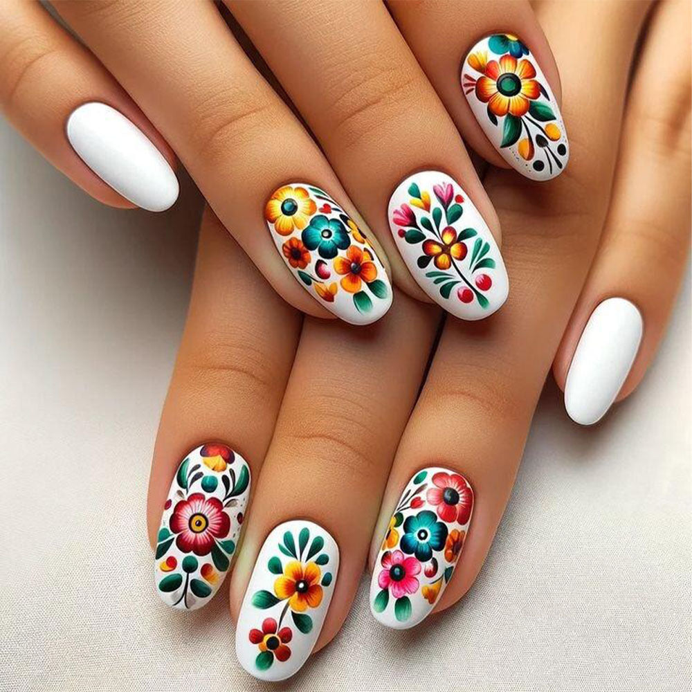 Artificial nails with exclusive spring design Kalsten