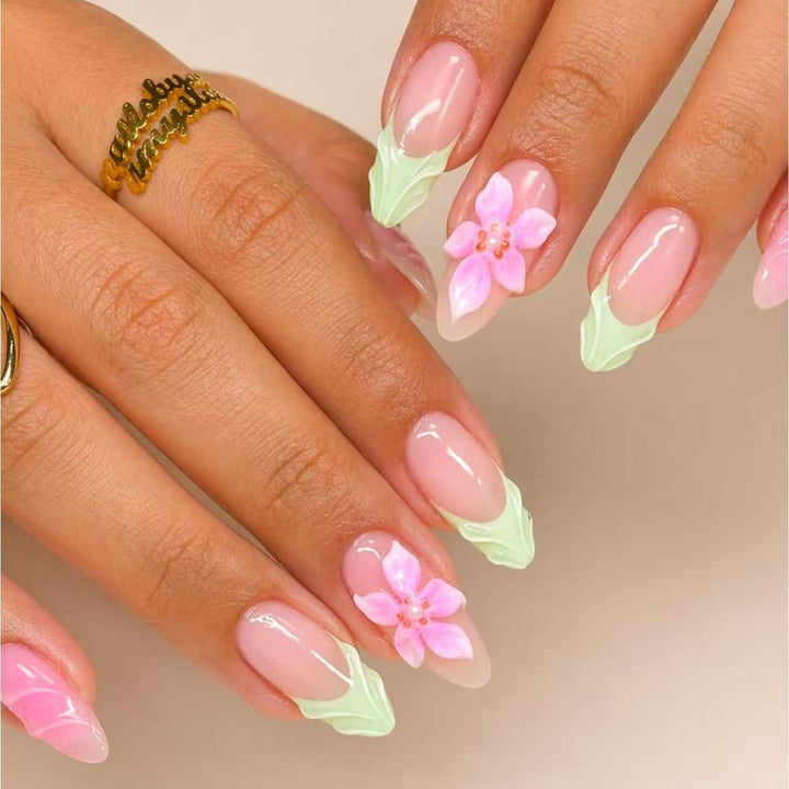 Floral Art Nail Design Kalsten