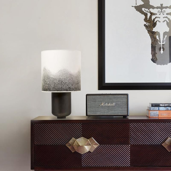 Modern Table Lamp with Artistic Shade