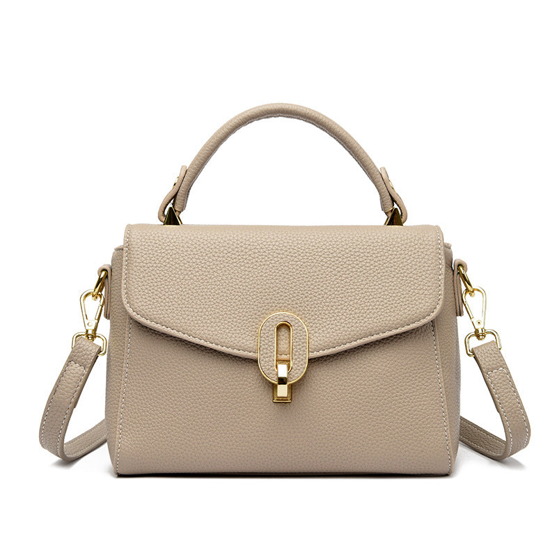 Elegant Structured Top-Handle Handbag Kalsten