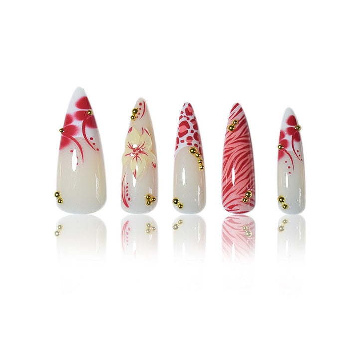 Decorative Acrylic Press-On Nail Art Set Kalsten